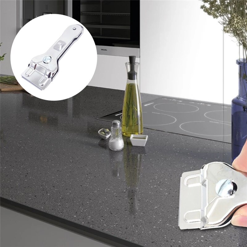 Multifunction Glass Ceramic Hob Scraper Cleaner Remover Spatula Home Tools Kitchen Stove Cleaning Utility Knife Squeegee Set