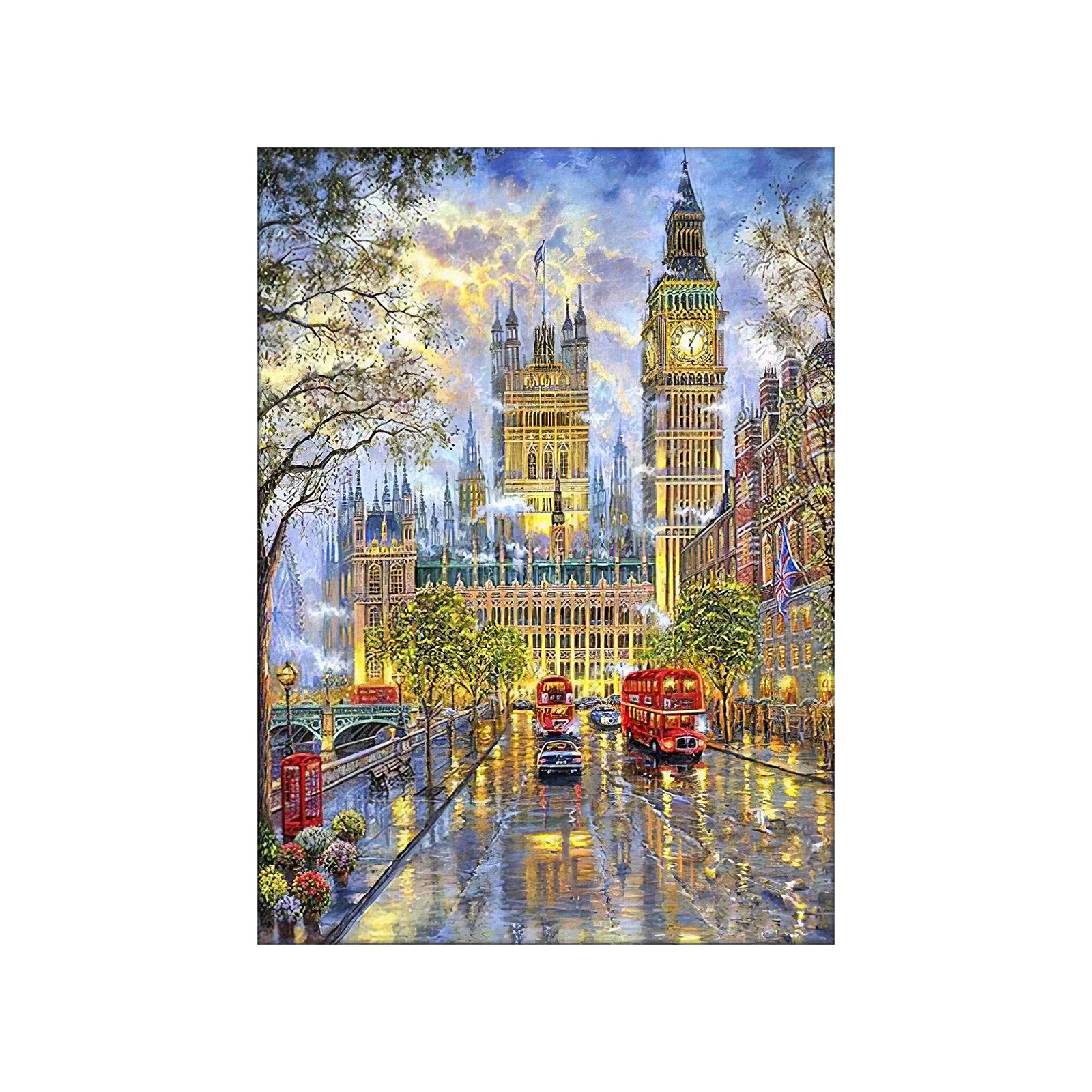 Diamond Painting Cross Stitch Picture Of Rhinestone DIY Full Diamond Mosaic Church Diamond Painting Decoration For Living Room: Default Title