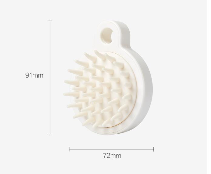 Youpin Sanft Silikon Kopfhaut Shampoo Massage Bürste Waschen Kamm Dusche Kopf Haar Mini Kopf Meridian Massage weit Zahn