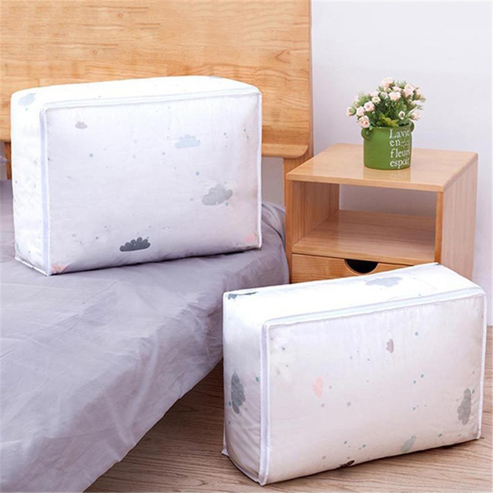 1Pc Household Items Storage Bags Closet Organizer Clothes Finishing Moisture-proof Dust Bag Quilts Pouch Washable