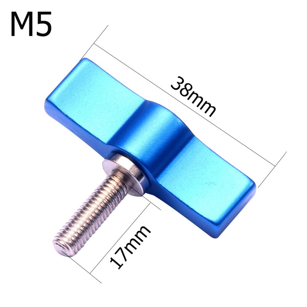 BGNing M4 M5 M6 Hand Tighten Screw Aluminum Alloy Handle Adjustable Screws for DSLR Camera Photo Studio Accessory