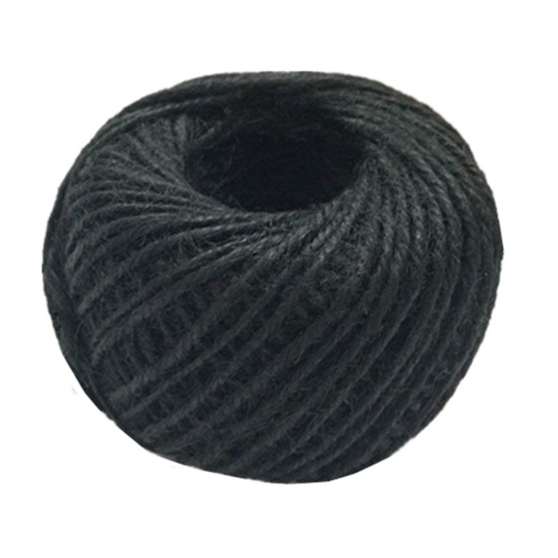 50M Natural Burlap Hessian Jute Twine Cord Hemp Rope 2mm Packing String Wedding Decoration 5BB5607: 14