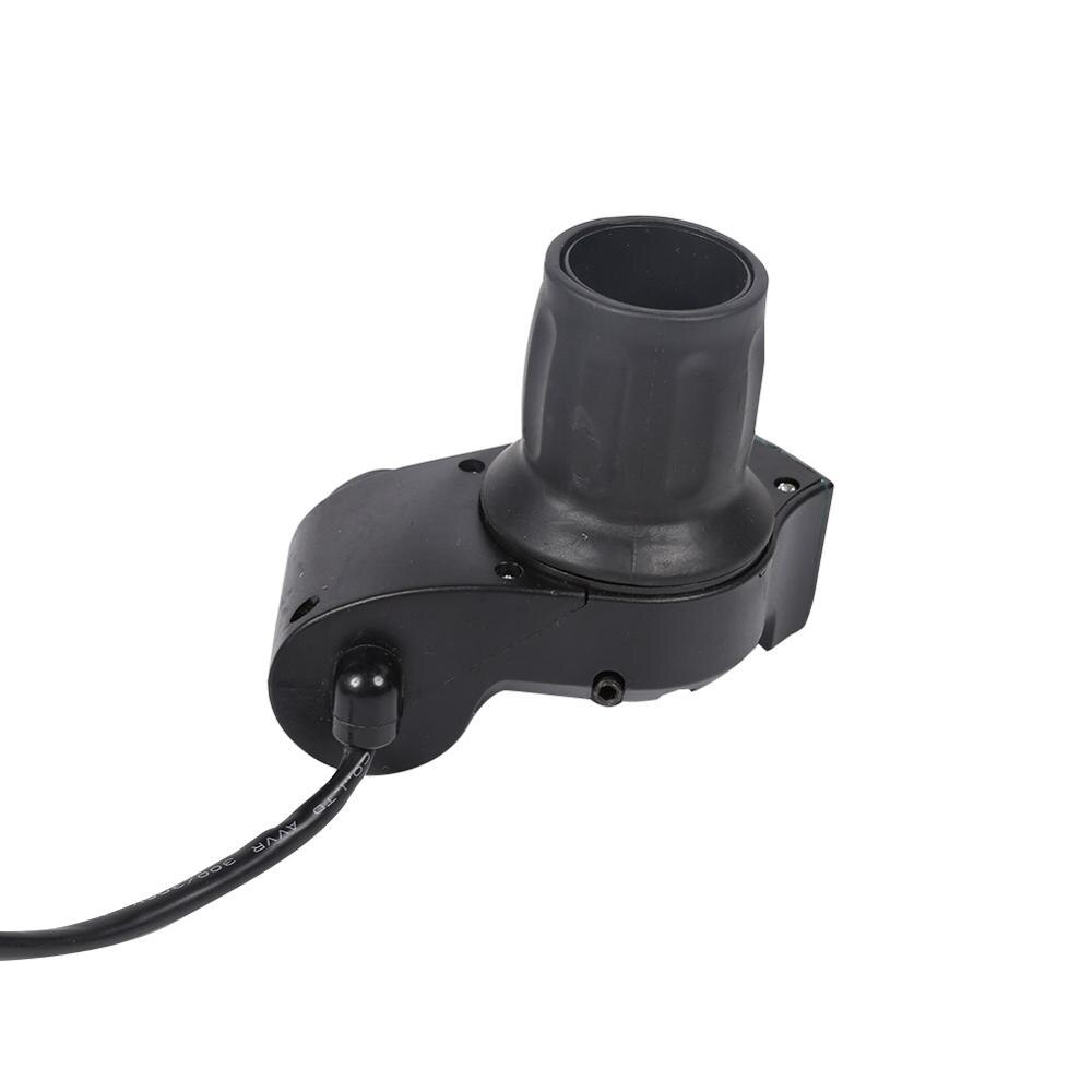 Elsykkel halvt håndledd gasshåndtak spenningsvisning e-sykkel halvgass på elsykkellås nøkkelhåndtak