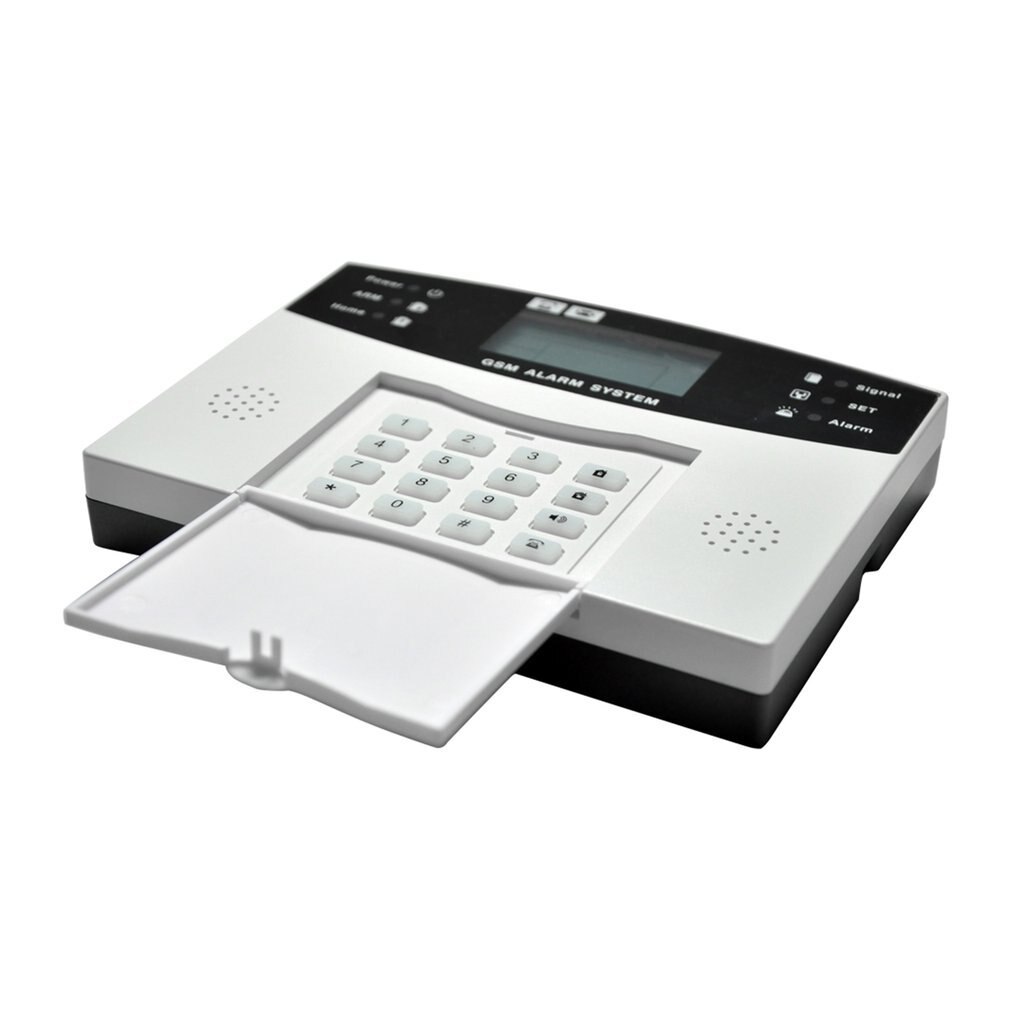 LESHP Wireless GSM Autodial Security System LCD Display Easy Installation Burglar Intruder Alarm Apparatus For Home House Office