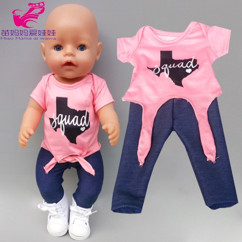 doll unicorn dress fit for 43cm born baby doll 18 ... – Vicedeal