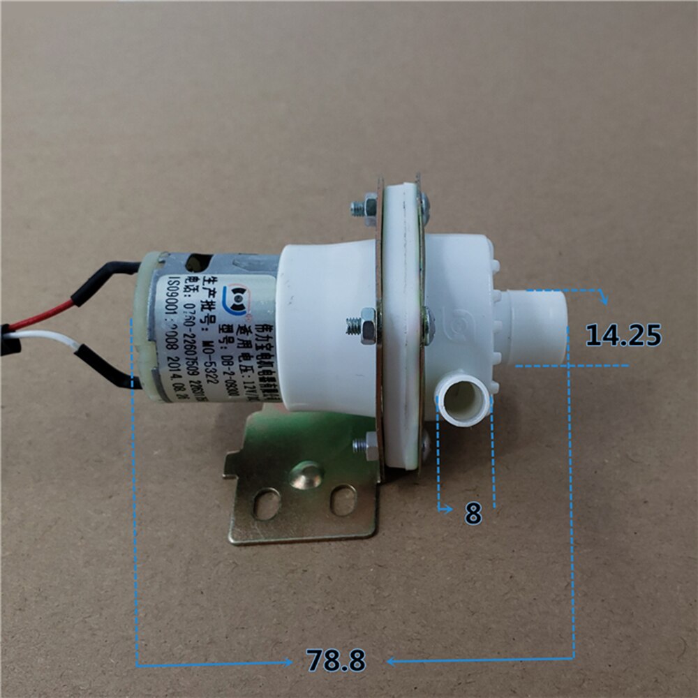 Mikropompa wody DC 12V pompa z napędem magnetycznym krążąca mała elektryczna magnetyczna DB-2-09300 maszyna robić napojów pompa odśrodkowa