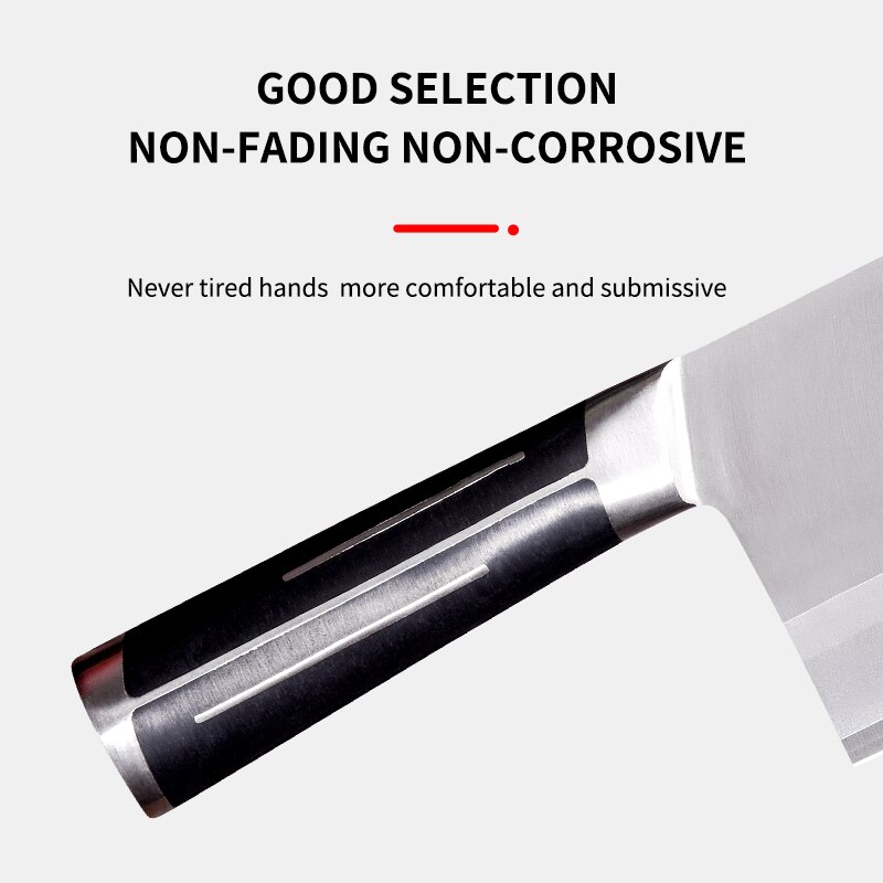 Full Tang Chef Knife Handmade Forged High-carbon Clad Steel Kitchen Knives Cleaver Filleting Slicing Vegetable Knife Box