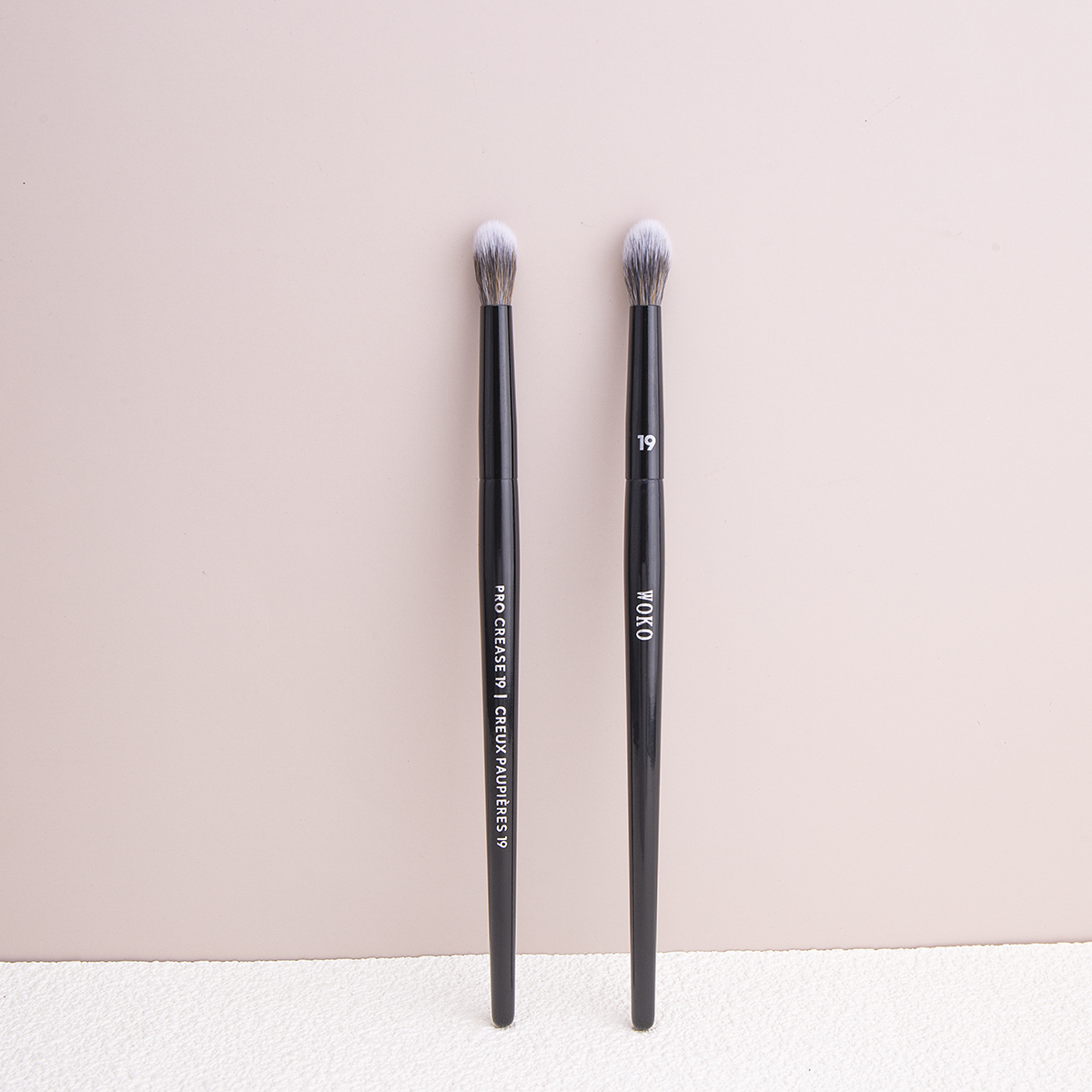 WOKO 19 Brocha para pliegues Sombra de ojos Brocha para mezclar manchas Brocha de maquillaje Cónico Preciso Sombra de ojos en polvo Brocha para pliegues: Verde