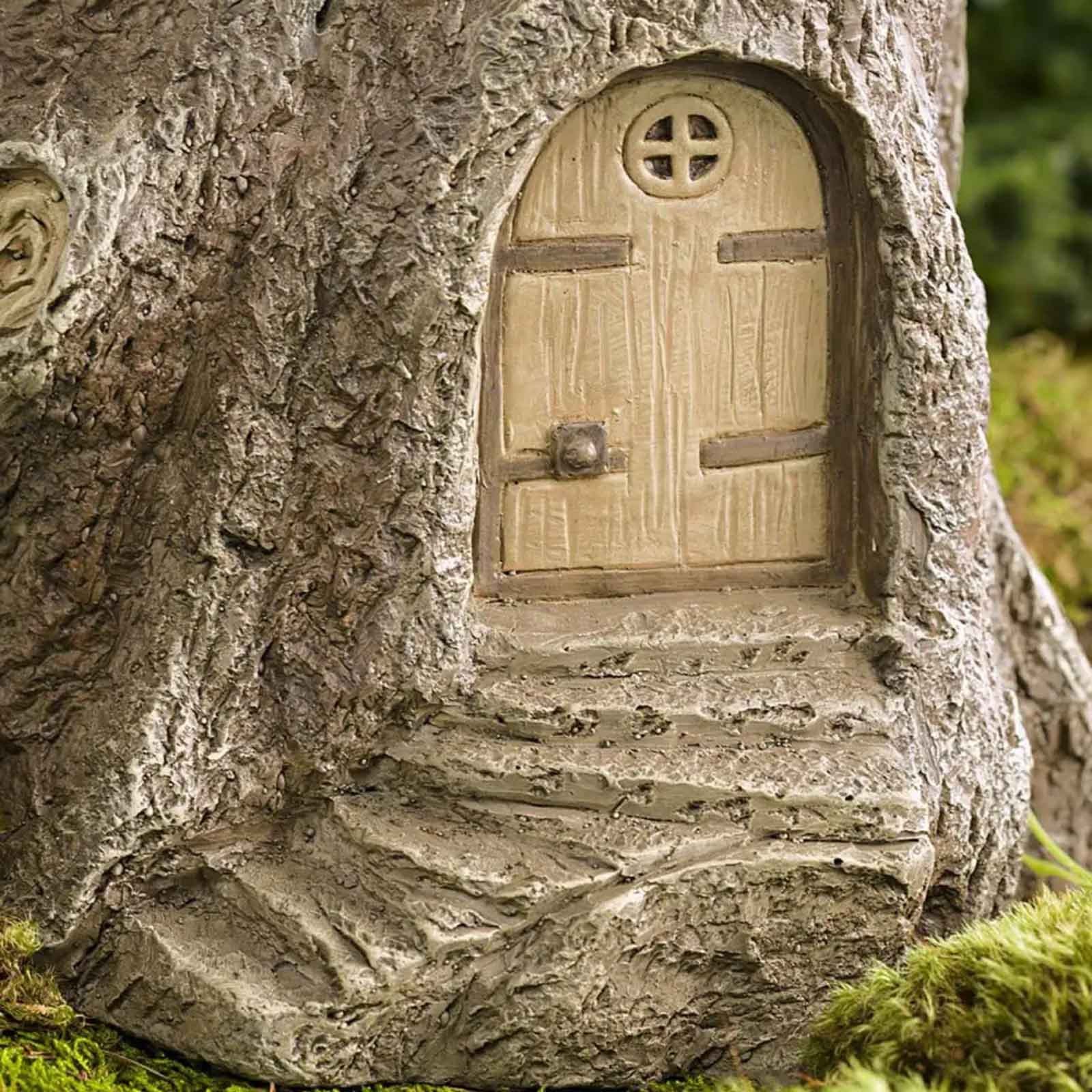 Resin Tree Birdbath Polyresin Antique Garden Bird Bath For Home Garden Yard Garden Decoration Outdoor Gardening Yard Decor