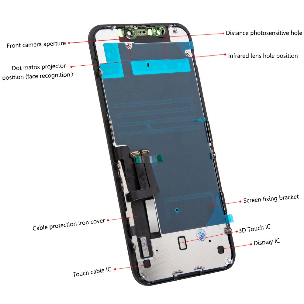 Voor Iphone 11 Incell Lcd Display Sreen Met 3D Touch Digitizer Vergadering Vervanging Tianma Display Voor Iphone 11 Tft-scherm