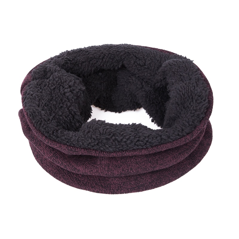 Vrouwen Sjaal Muts Handschoenen Set Drie Stuk Winter Warm Set Vrouwelijke Hoeden Sjaals Mannen Unisex