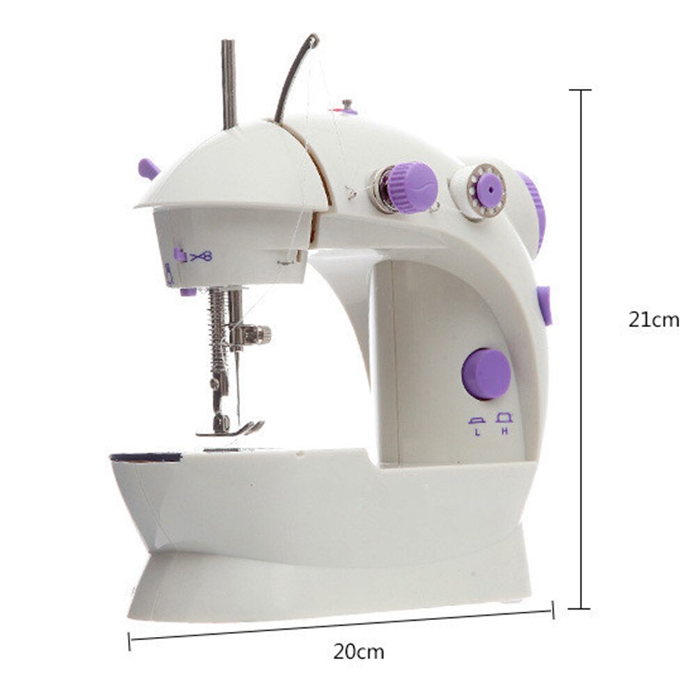 MACHINE A COUDRE,Mini Machine à coudre électrique Portable pour