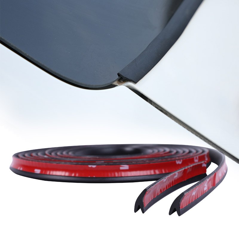 1/2/3 meters Car Sealing Strip Sticker Dustproof Waterproof Sound Insulation Auto Window Gap Protection Car Seal Strip Protector