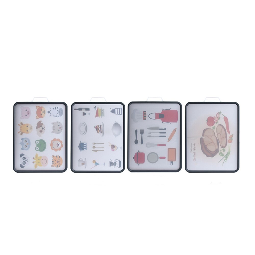 Kitchen Double Sided Chopping Board Multifunctional Kitchen Cutting Board Vegetable Fruits Food Chopping Block