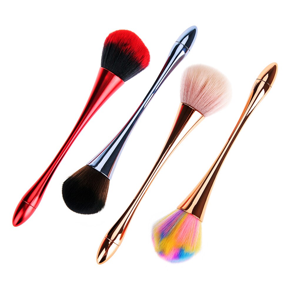 Makeup Brushes Plastic Handle Makeup Brush Cosmetic Foundation Brushes Women Eyeshadow Loose Powder Blush Brush Beauty Tools