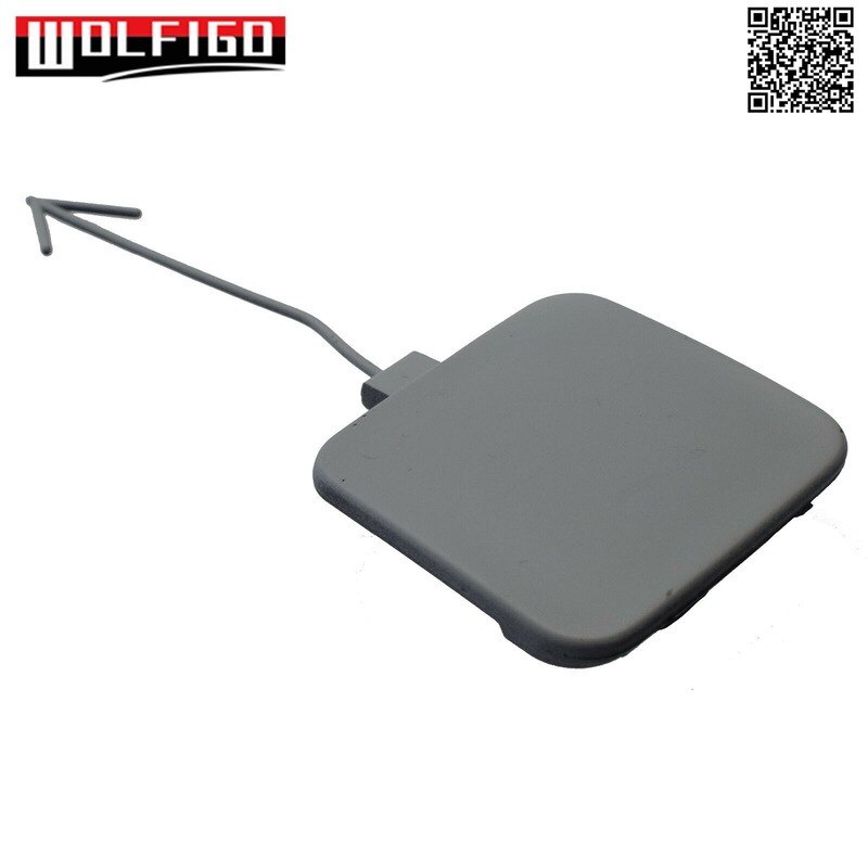 Primed Towing Eye Tow Hook Cover Cap – Front Bumper For SEAT Leon 3 (5F) 2013+, OEM 5F0807241