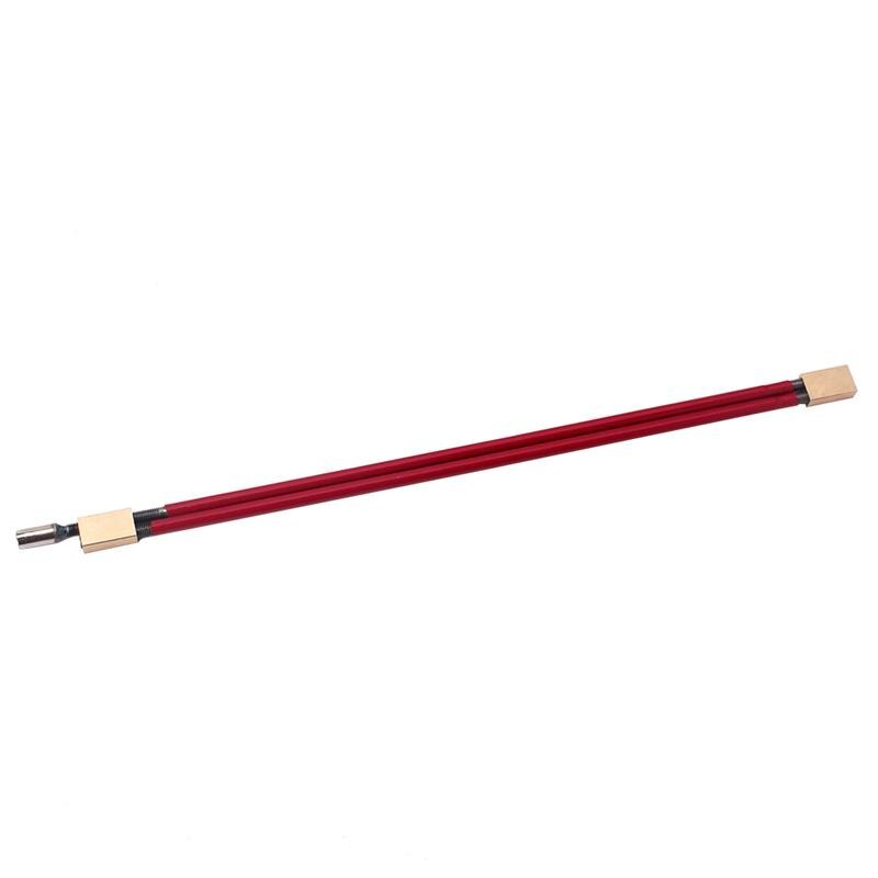310mm/365mm/457mm Guitar Parts Two Way Truss Rod Adjustable Two Heads Dual Truss Rod Guitar Accessory: Red 310mm GH17