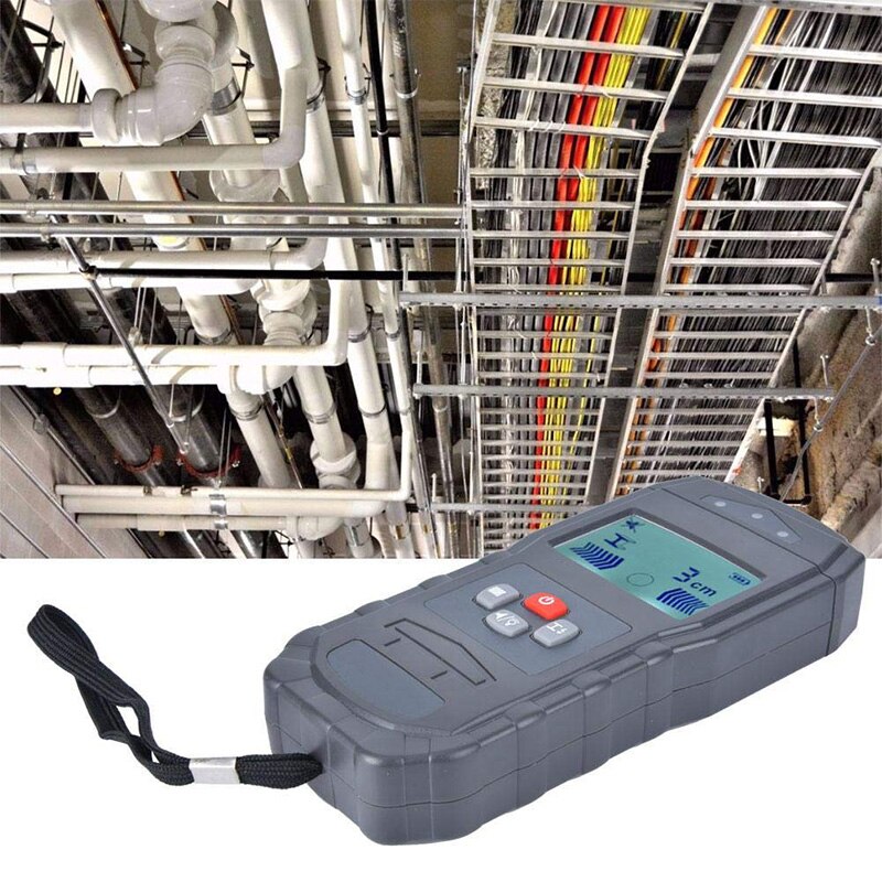 GT8622 LCD Digital Wall Scanner Detector Detecting Wire Water Pipes Metal Materials In The Wall Electric Box Finder Wall Detecto