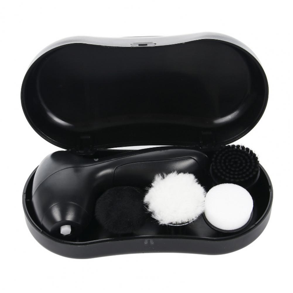 Shoe Polisher Practical Electric Shoe Polisher Black Fine Workmanship Convenient Ergonomic Labor-saving Shoe Shiner