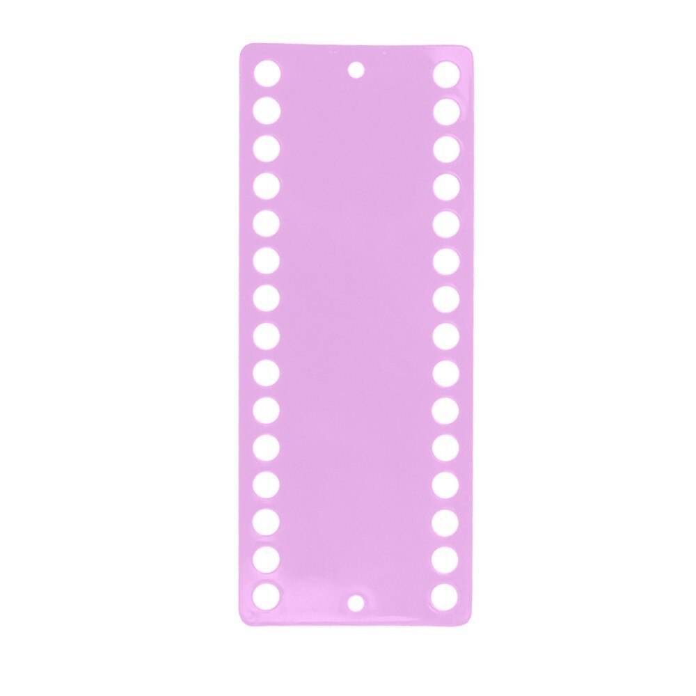 Kruissteek Plastic Handwerken Project Card 30 Posities Jelly Kleur Floss Loopvlak Garen Organizer Ontworpen Voor Floss Sorteren: pink