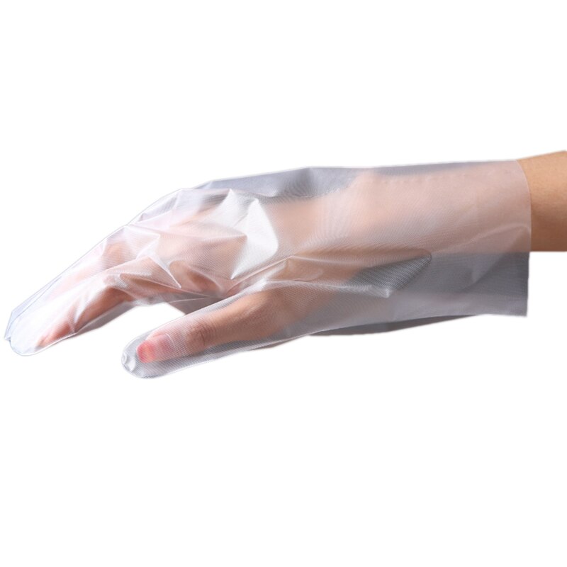 200 Stuks Food Grade Cpe Wegwerp Plastic Handschoenen Eten Cleaning Antistatische Plastic Handschoenen Keuken Accessoires