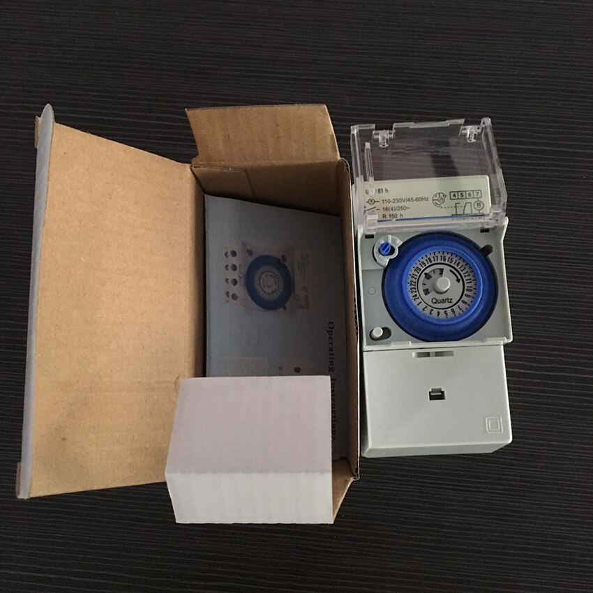 SUL181h Mechanical Timer 24 Hours Mechanical Din Rail Timer Switch