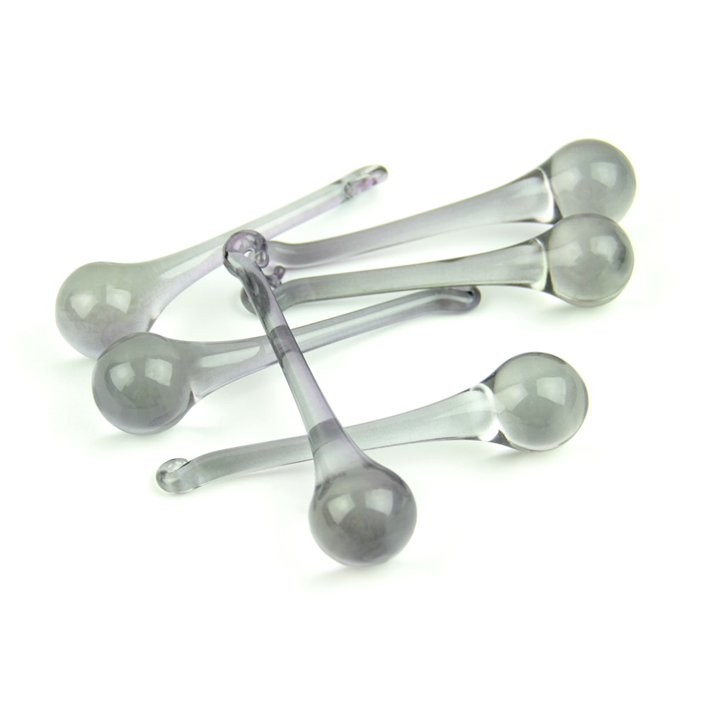 10Pcs Multicolor Regendruppels Kristallen Kroonluchter Onderdelen 20*80Mm Lamp Glas Opknoping Hangers Kralen Gordijn Accessoires