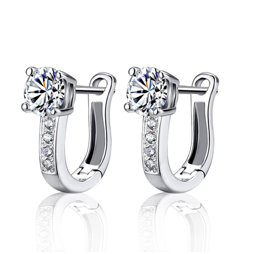 NEHZY – boucles d&#39;oreilles en argent et zircon étincelant pour femme, bijoux populaires, style princesse, à la , S925