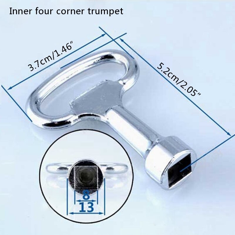 Panel Lock Key Universal Key Wrench Square Socket Key Used in Automobiles Bicycles Various Machinery Maintenance