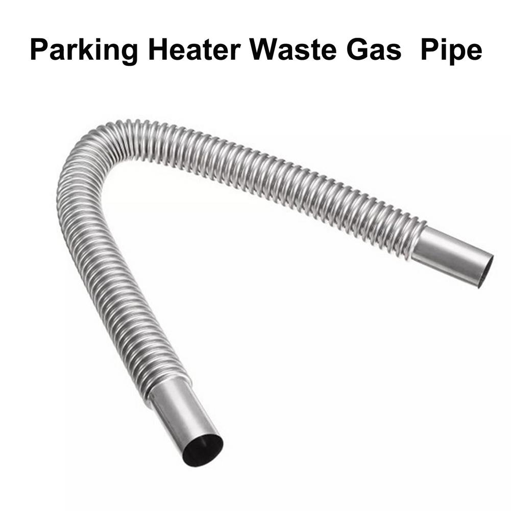 Silenciador de escape para calentador de coche, accesorios de calentador de aire diésel para estacionamiento, tubería de acero inoxidable, Webasto/Eberspacher, 60/150/200cm