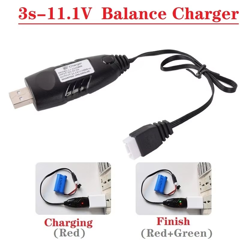 11,1 v 500mAH/1500mAH/2000mAH 3S Lipo cargador de equilibrio de batería para batería de 11,1 v para RC Hobby al por mayor