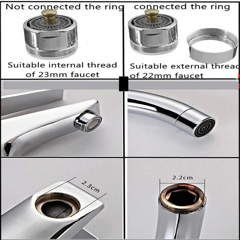 Touch Control Faucet Aerator Water Valve Water Saving Touch Tap Aerator Home Kitchen Bathroom Save Water Spouts Faucet