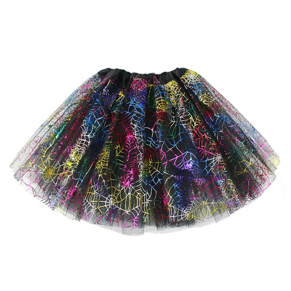 Meisjes Halloween Kostuum Kids Heks Wizard Hoed Carnaval Party Cosplay Outfits Kleding Spider Web Rok Voor Meisjes Gratis Collocatie: 13