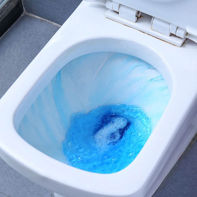 Automatische Wc Reiniger-Magie spülen Flaschen Helfer Blaue blasiert