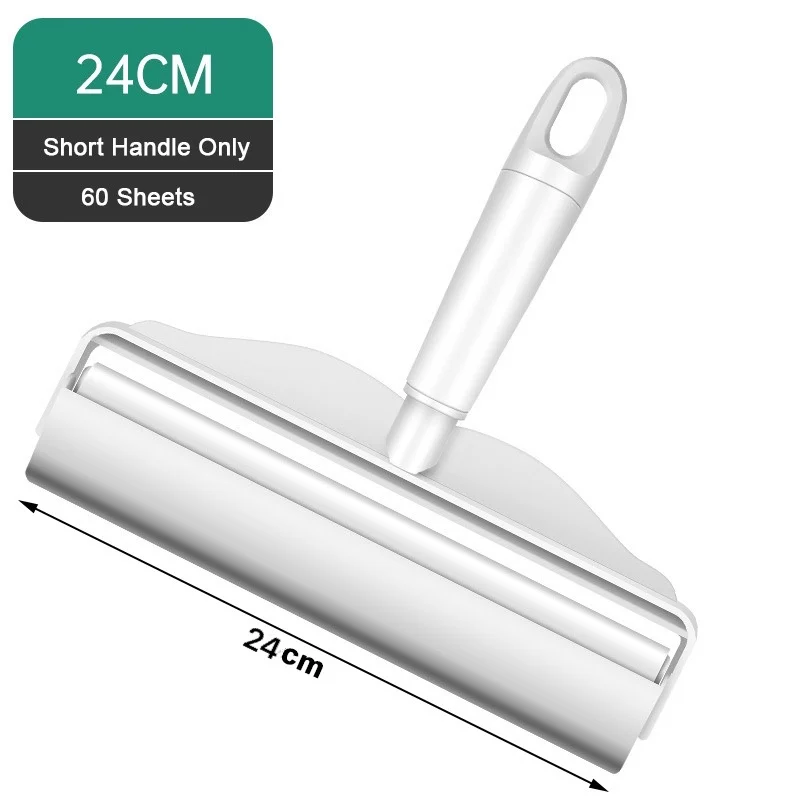 Lange steel Lint Roller Brush Pet Hair Remover Roller Intrekbare stof Haarroller Stick Scheurbare kleding Bed Ontharingsborstel