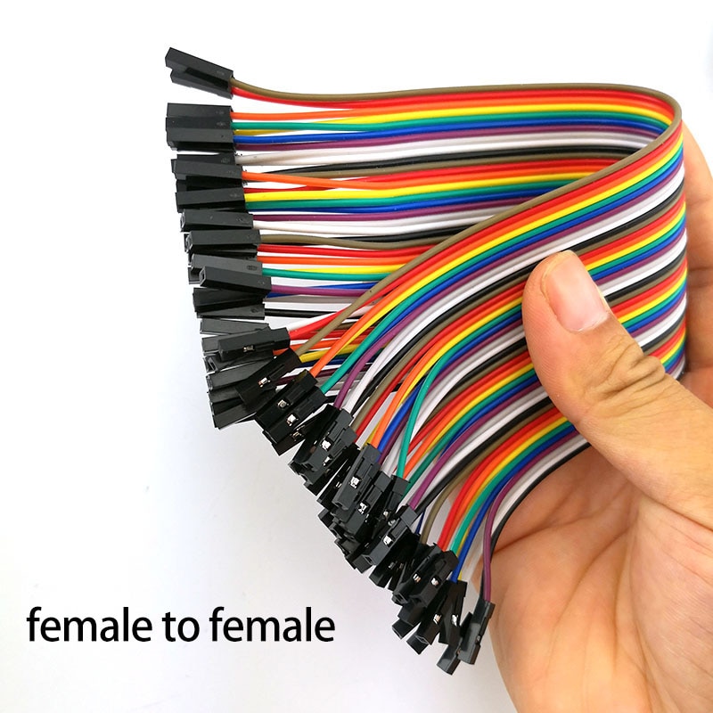 10Cm/20Cm/30Cm Jumper Wire Man Op Man, Vrouw Tot Vrouw Pin, man-vrouw 40PIN Jumper Broodplank Kabel Voor Diy Kit