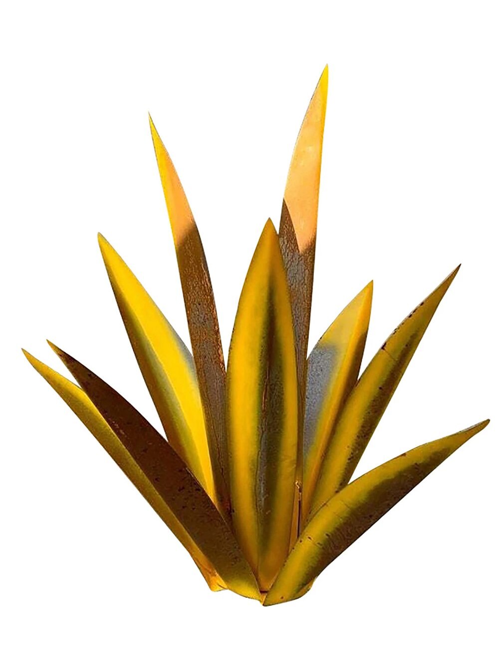 27cm Fer Art Tequila Plante Ornement BRICOLAGE de Décoration Créative Fer Ornement Et D'anniversaire Plante Ornement: type10