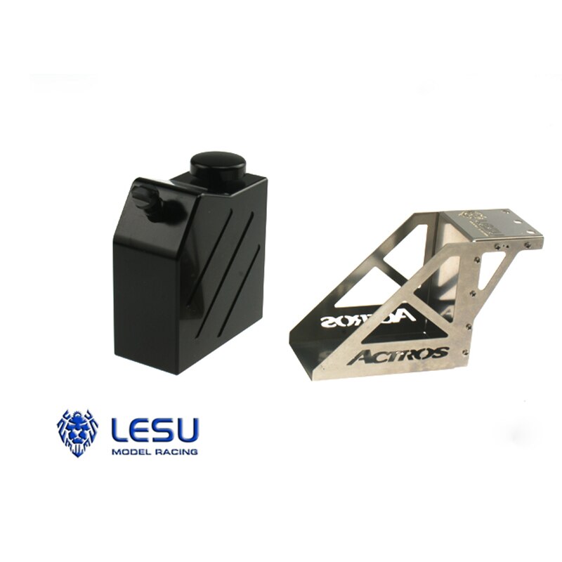 Depósito de Metal LESU Urea para 1/14 RC TAMIYA Benz 1851, camión Tractor