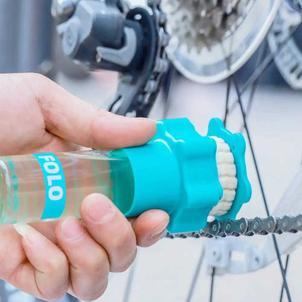 Lubricador de aceite para cadena de bicicleta, engrasador de cadena de bicicleta, limpiador de rodillos, dispositivo lubricante, accesorios de mantenimiento para bicicleta