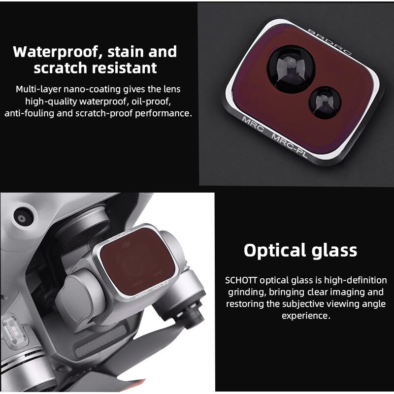 for DJI Mavic Air 2S Lens Filter ND Filter UV CPL NDPL4/8/16/32/64 Light Filters Sets for DJI Air 2S Gimbal Camera Accessories