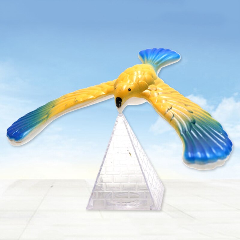 Jouet de bureau éducatif et amusant pour enfants, oiseau d&#39;équilibre magique, aigle, nouveauté, d&#39;apprentissage amusant, avec support en pyramide