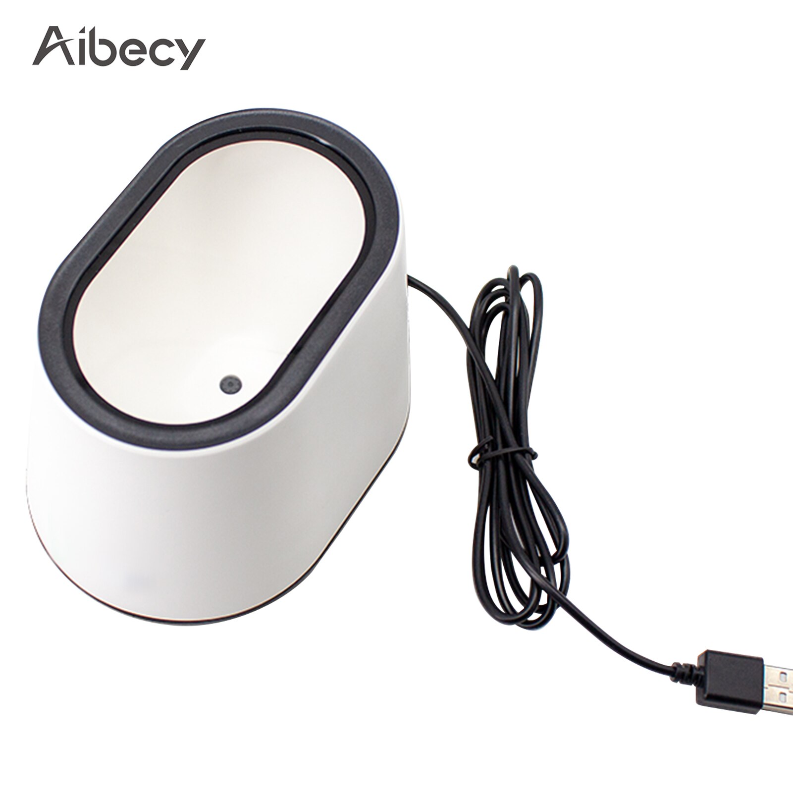 Aibecy Desktop 1D 2D Qr Barcode Scanner Platform Usb Bedrade Bar Code Reader Grote Scannen Venster Ondersteuning Auto-Sensing handen Gratis: Default Title