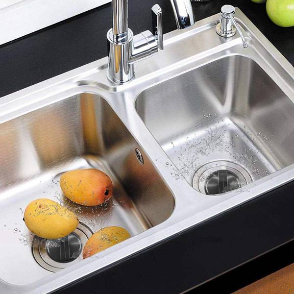 EAS-Splash Guards and Stopper Set 4 Pack(3+1), Food Waste Disposer Accessories Multi-Function Drain Plugs Splash Guards for Whir