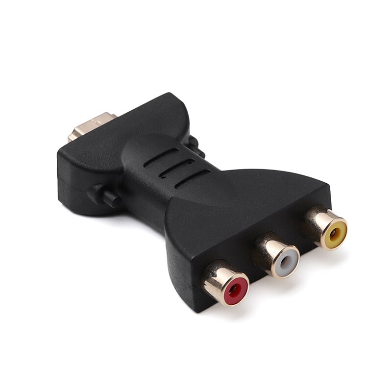 Adaptador de Audio HDMI a conector AV HDMI a VGA adaptador de Audio de Video RCA conector de componente de diferencia de Color RGB para HDTV para TV