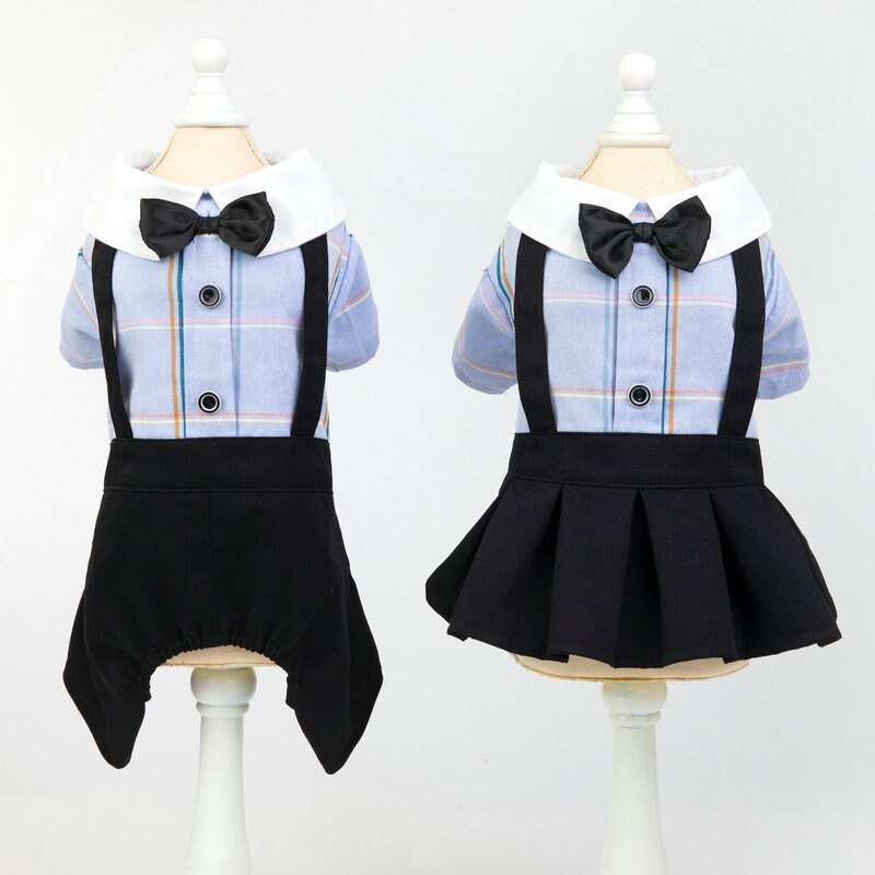 Sommer kæledyr hund bukser mælk hund tøj elskere bamse hunde tøj hvalpe hundedragter små hunde outfits kæledyr hund jumpsuit