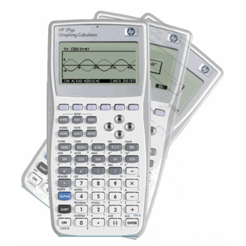 HP – calculatrice Portable multifonctionnelle, écran de ligne scientifique, pour étudiant, avec graphiques originaux, 95