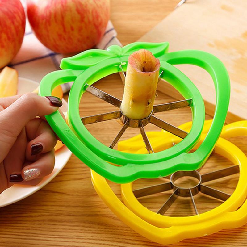 Large Apple Cutter Multifunction With Handle Stainless Steel Cored Fruit Slicer Vegetable Fruit Knife Kitchen Cutting Tool