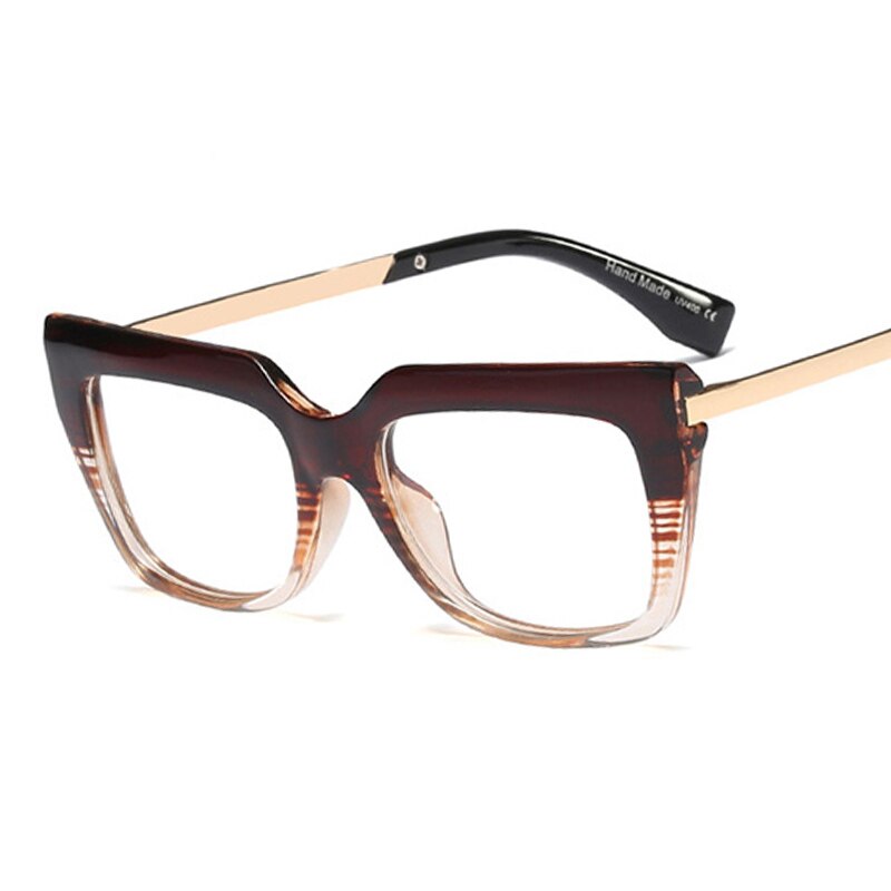 Oversize Square Eyeglasses Prescription For Women Myopia Frame Ins Popular Diopter Glasses Computer