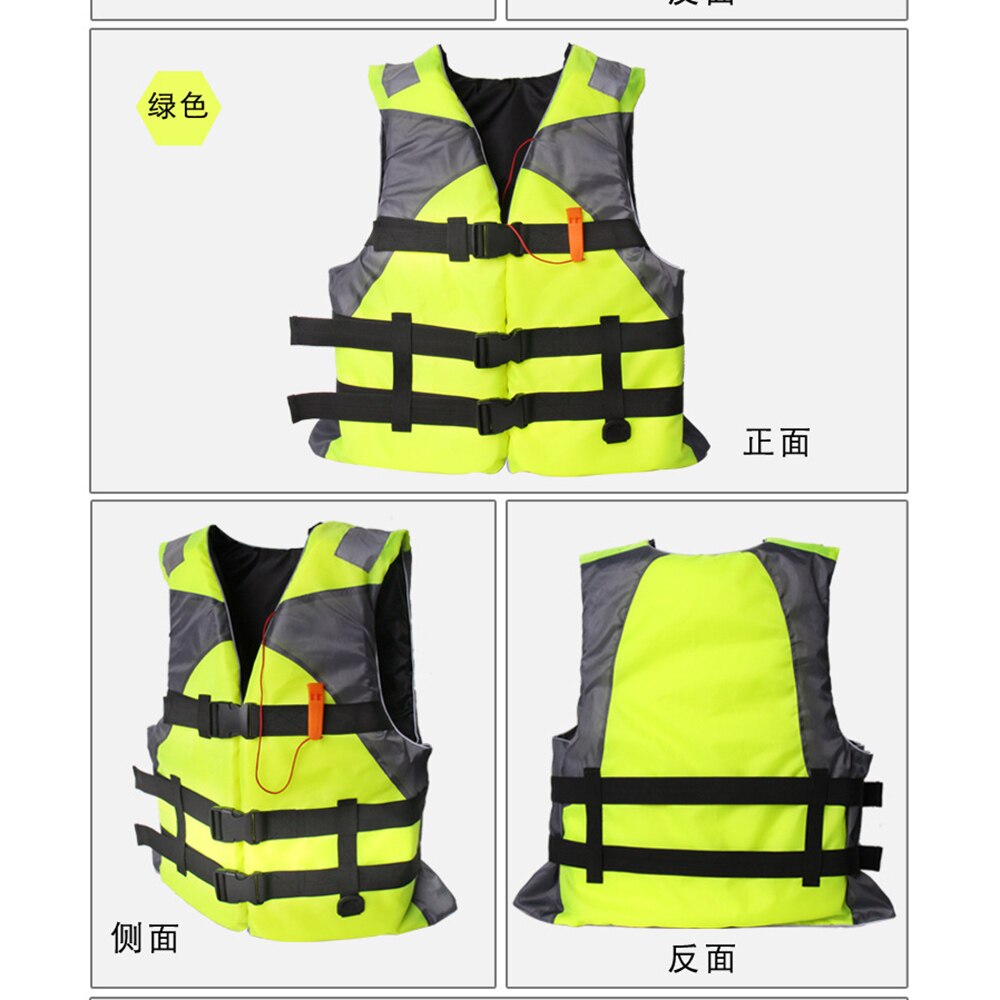 Life Vest Adults Surf Vest Kayak Wakeboard Raft Rescue Boat Life Jacket Jet Ski Swimming Rescue Motorboats Water Sports Drifting