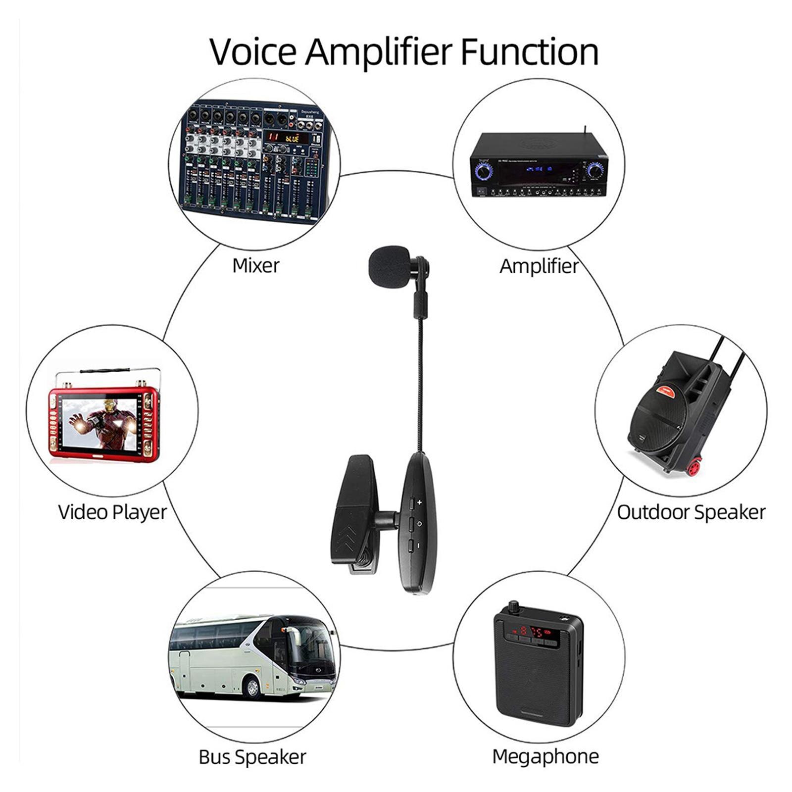 3.6Mm Draadloze Instrument Condensator Microfoon Voor Saxofoon Trompet Hoorn Fluit